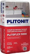 PLITONIT PLITOFLEX 5000 Белый высокоэластичный клей